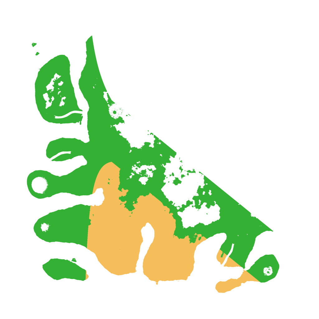 Biome Rust Map: Procedural Map, Size: 3550, Seed: 514894