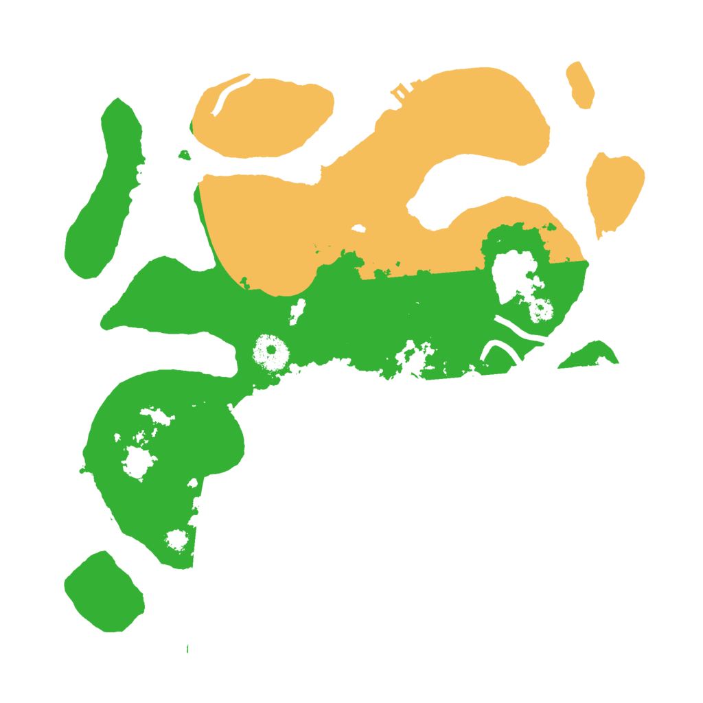 Biome Rust Map: Procedural Map, Size: 3000, Seed: 937478