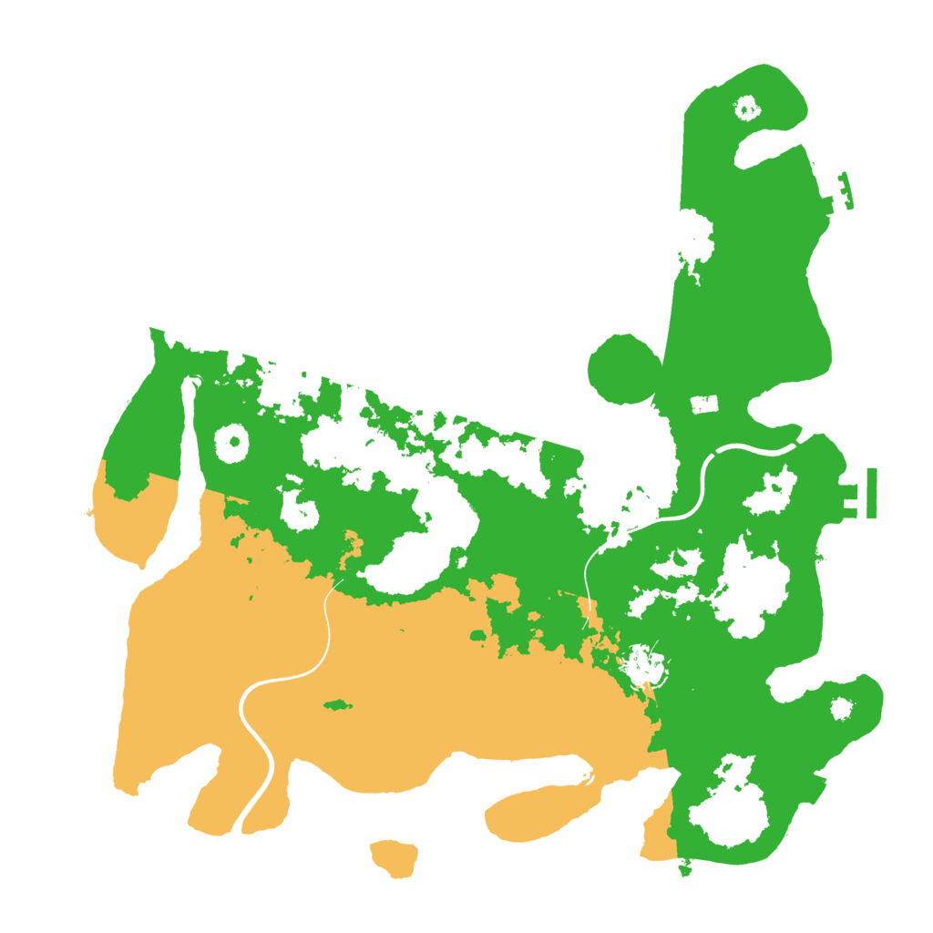 Biome Rust Map: Procedural Map, Size: 3750, Seed: 34097434