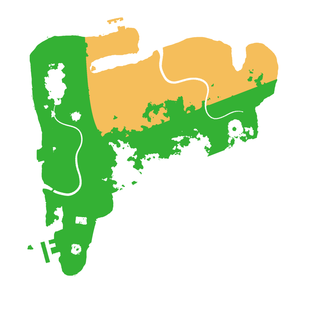 Biome Rust Map: Procedural Map, Size: 3000, Seed: 573837