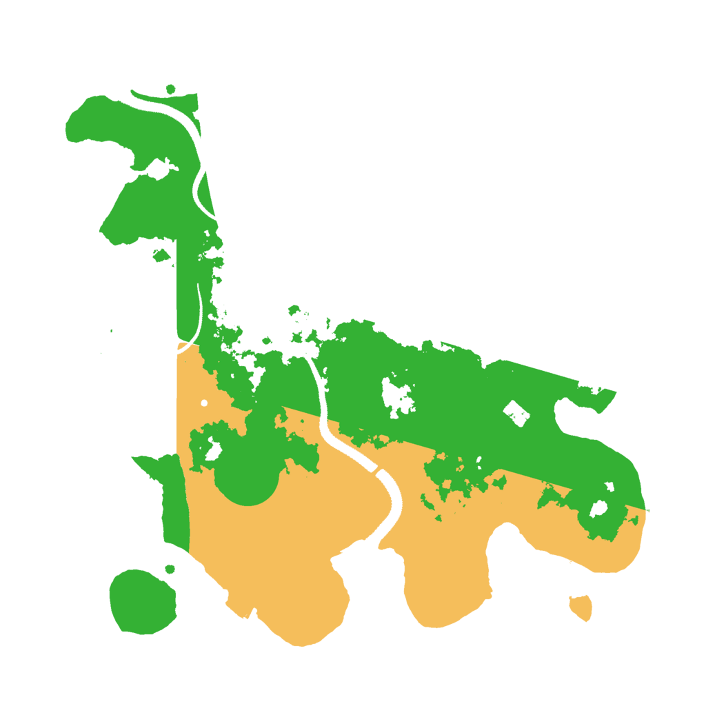 Biome Rust Map: Procedural Map, Size: 3000, Seed: 902106