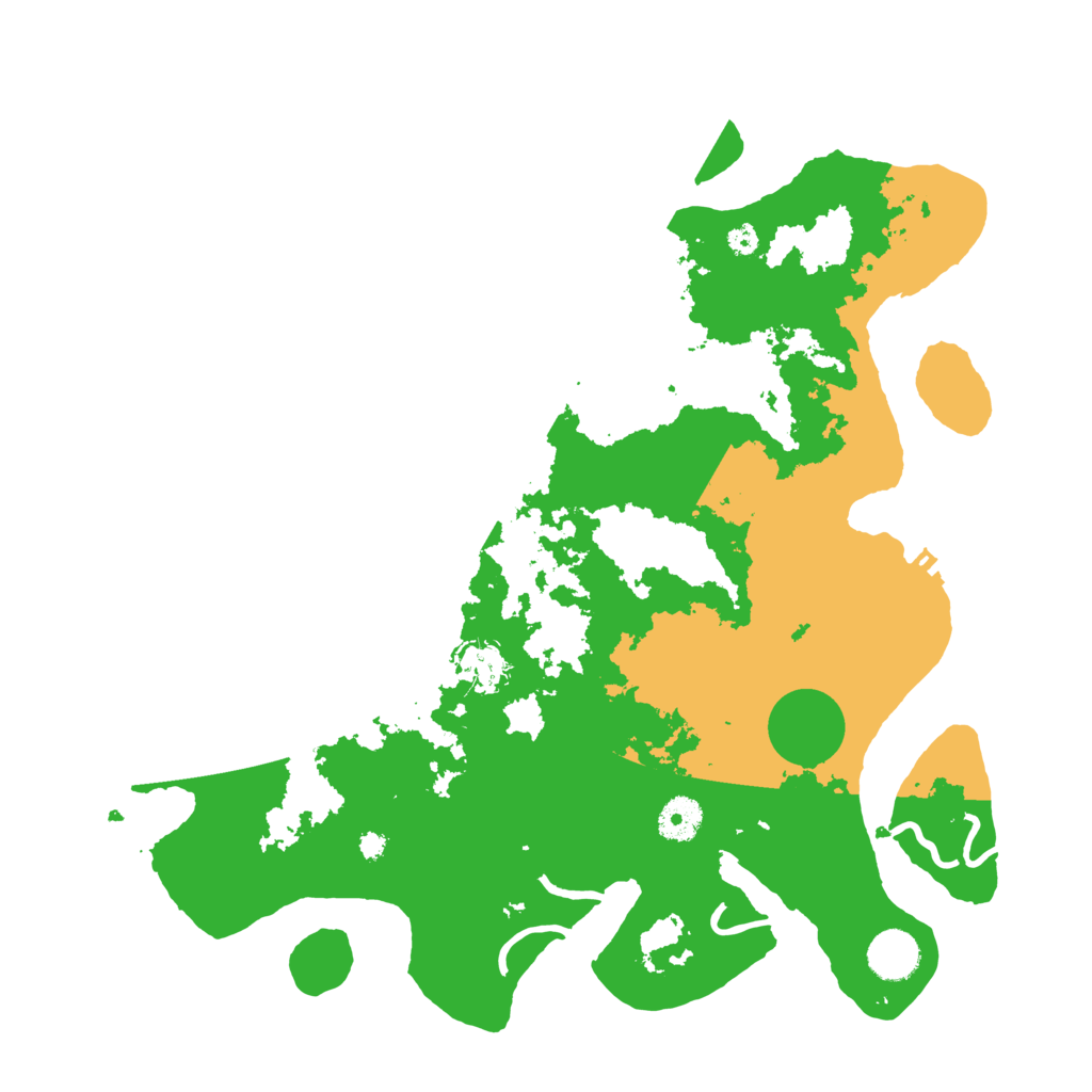 Biome Rust Map: Procedural Map, Size: 3750, Seed: 6775224