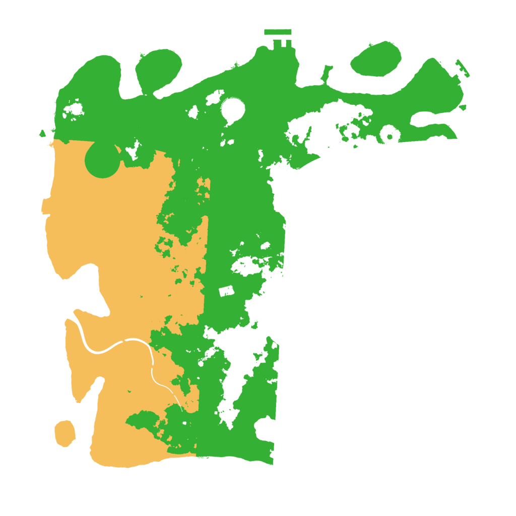 Biome Rust Map: Procedural Map, Size: 3850, Seed: 626750170
