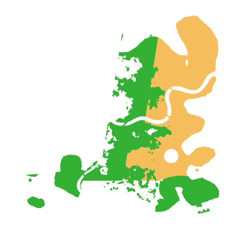 Biome Rust Map: Procedural Map, Size: 3000, Seed: 789992
