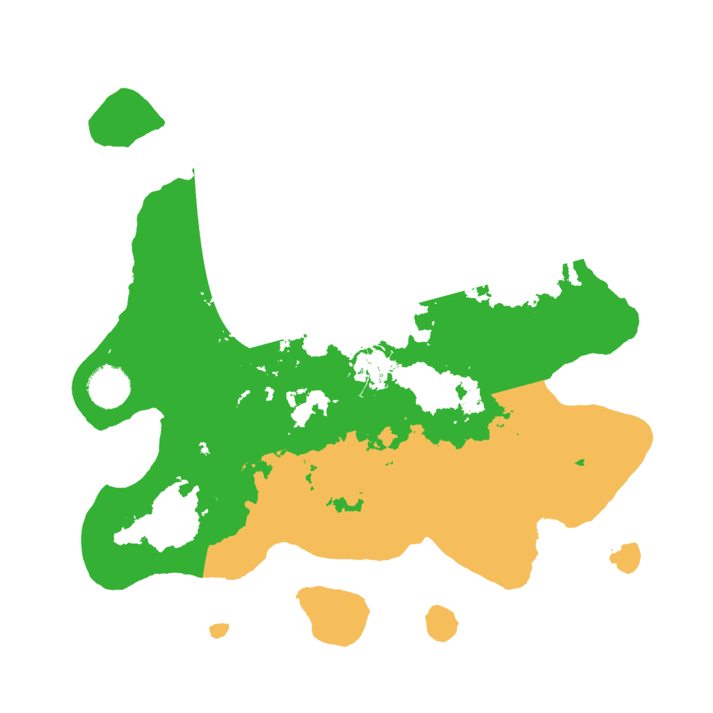 Biome Rust Map: Barren, Size: 3000, Seed: 874537