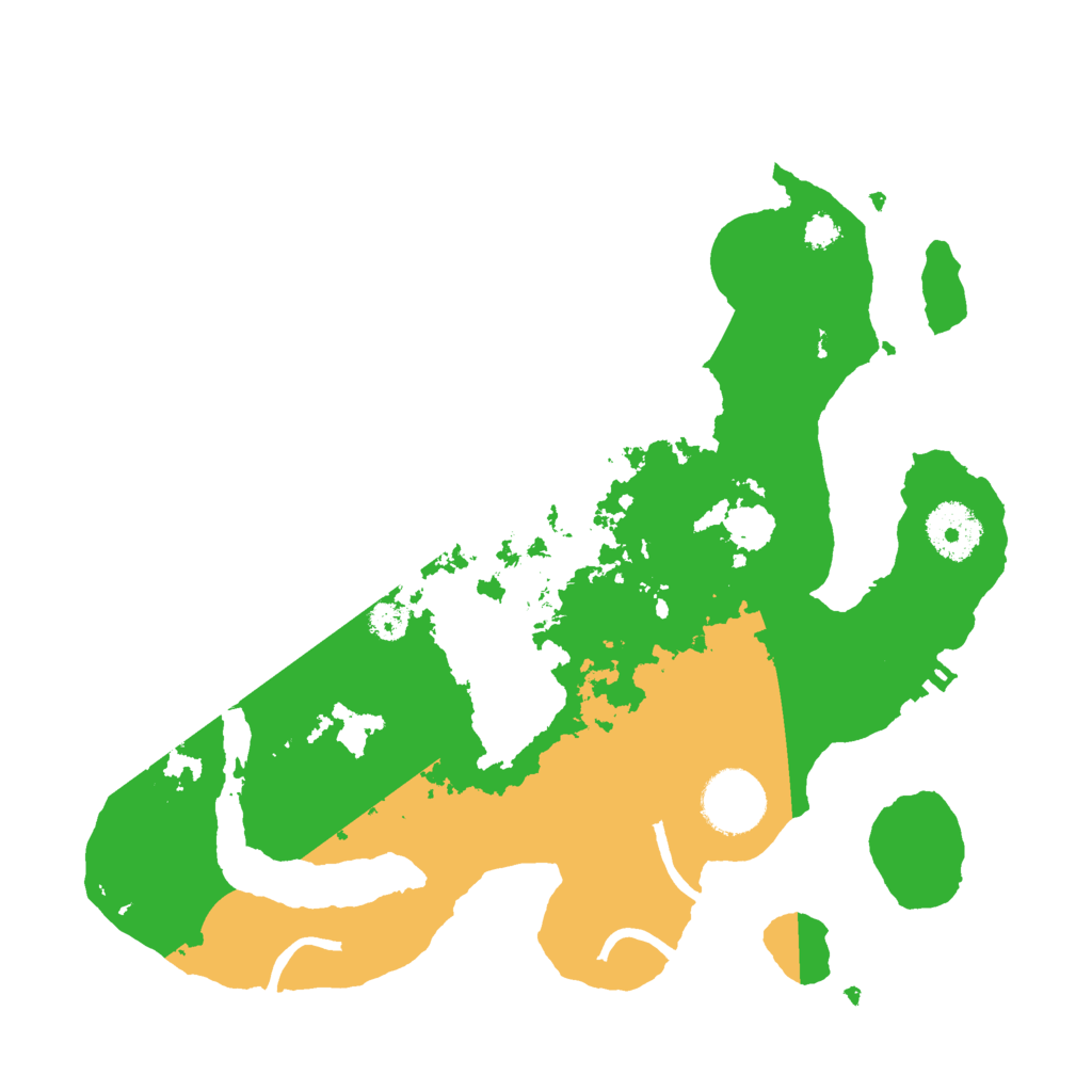 Biome Rust Map: Procedural Map, Size: 3000, Seed: 569615