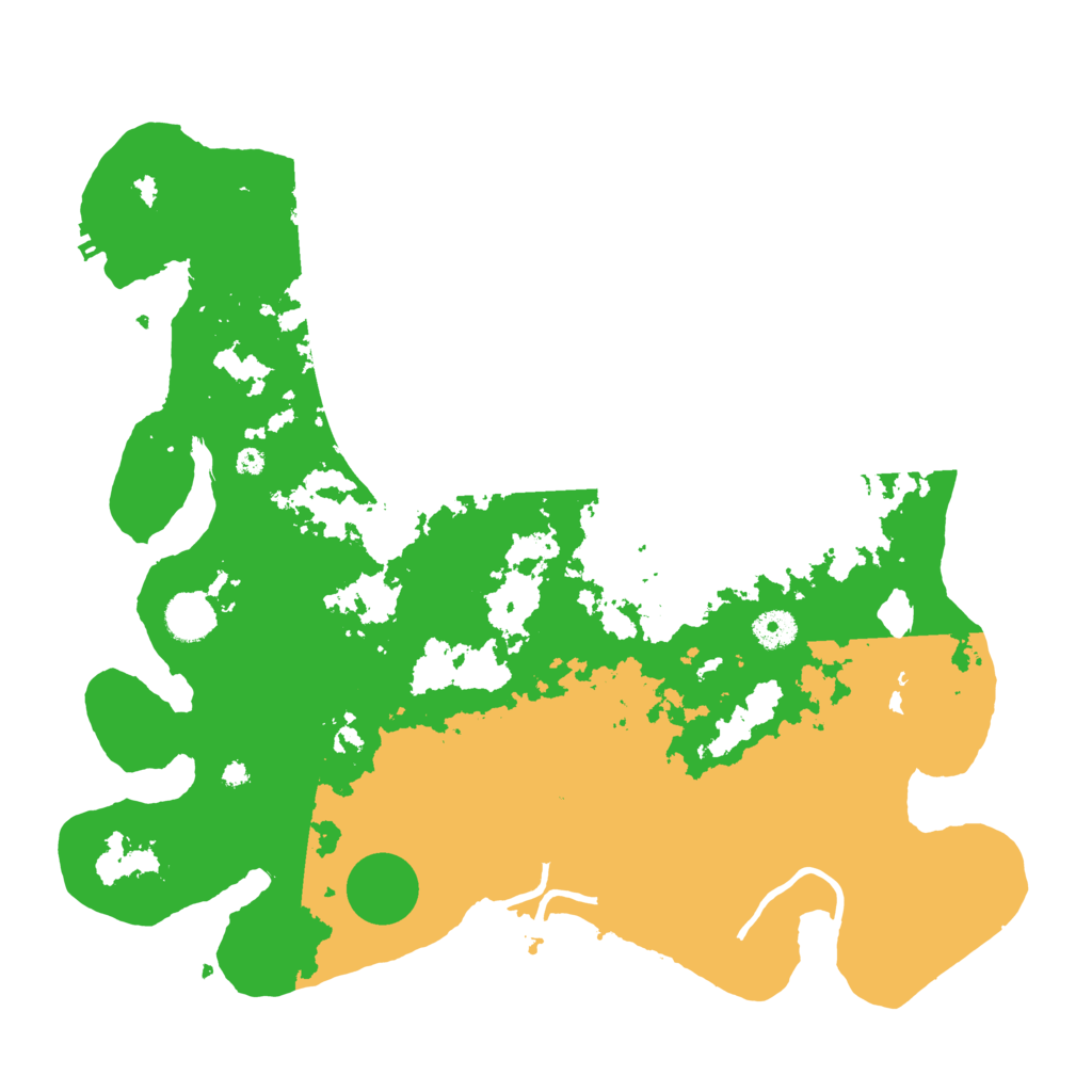 Biome Rust Map: Procedural Map, Size: 4000, Seed: 732808