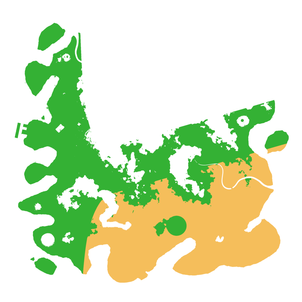 Biome Rust Map: Procedural Map, Size: 4000, Seed: 1644641798