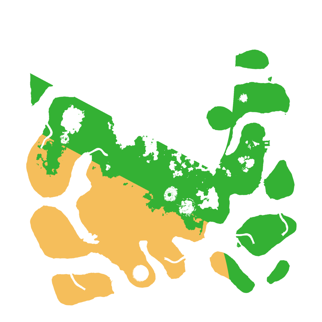 Biome Rust Map: Procedural Map, Size: 3550, Seed: 21413