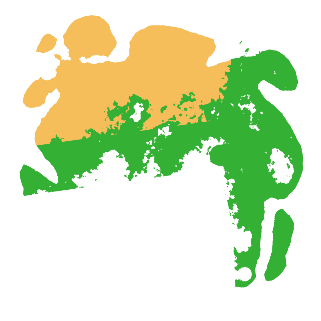 Biome Rust Map: Barren, Size: 4000, Seed: 3286461