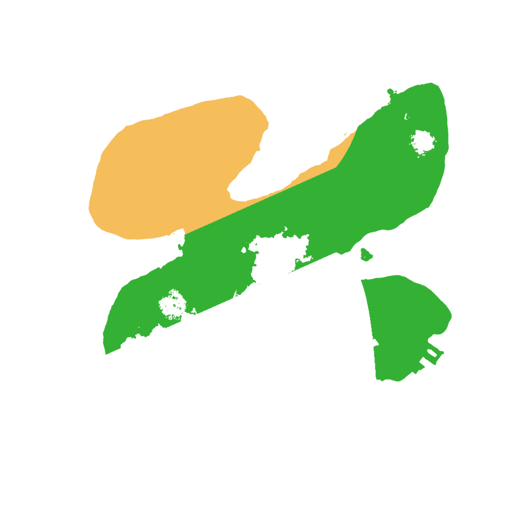 Biome Rust Map: Procedural Map, Size: 2000, Seed: 864343248