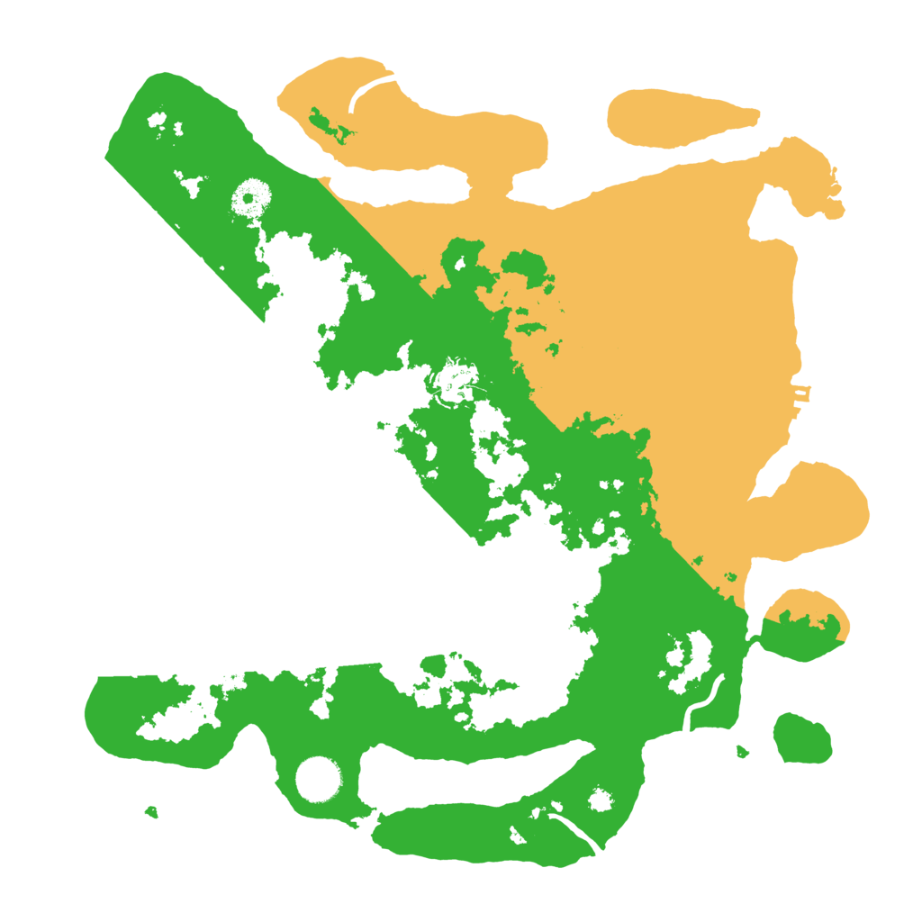 Biome Rust Map: Procedural Map, Size: 3550, Seed: 522251