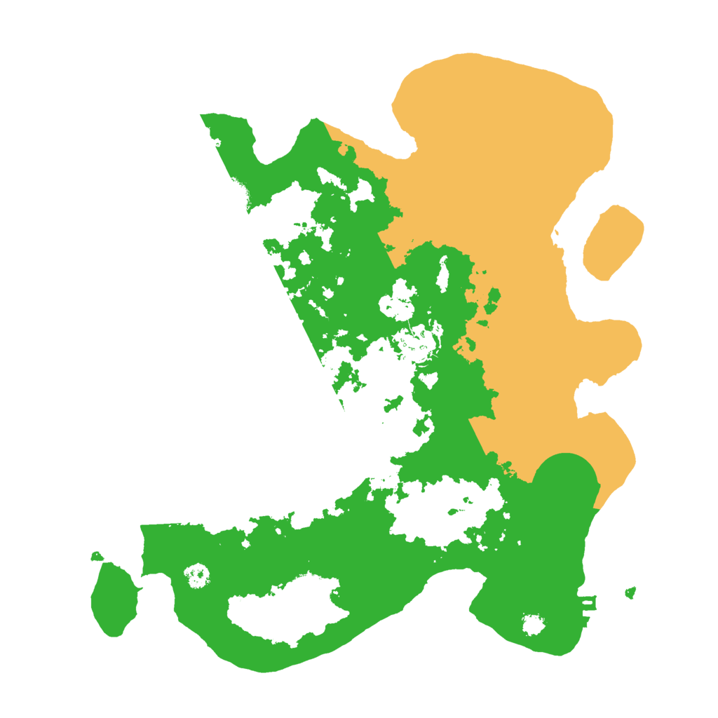 Biome Rust Map: Procedural Map, Size: 3000, Seed: 1667320806