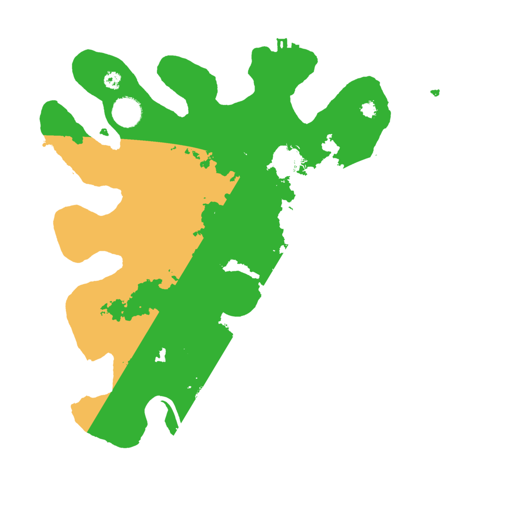 Biome Rust Map: Procedural Map, Size: 3000, Seed: 1652635057