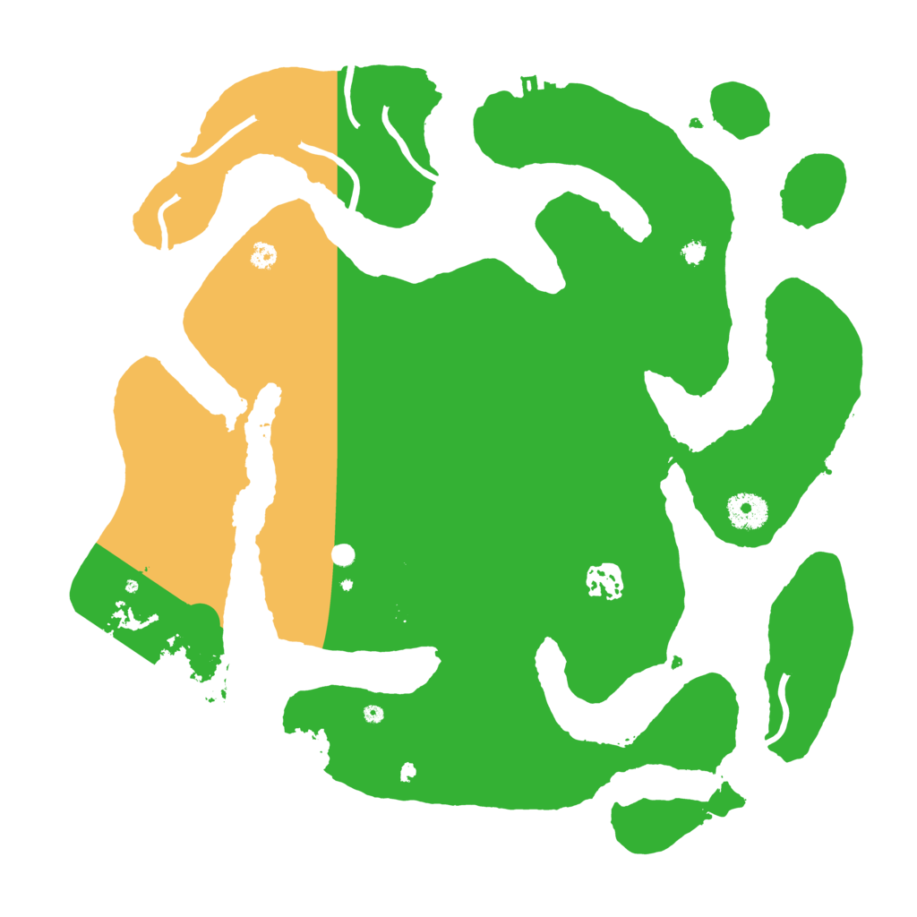 Biome Rust Map: Procedural Map, Size: 3550, Seed: 716648