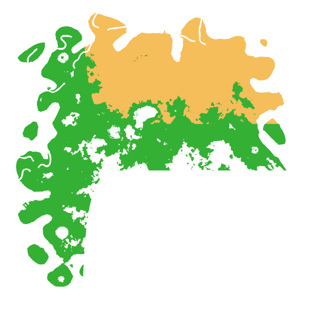 Biome Rust Map: Procedural Map, Size: 4500, Seed: 123454