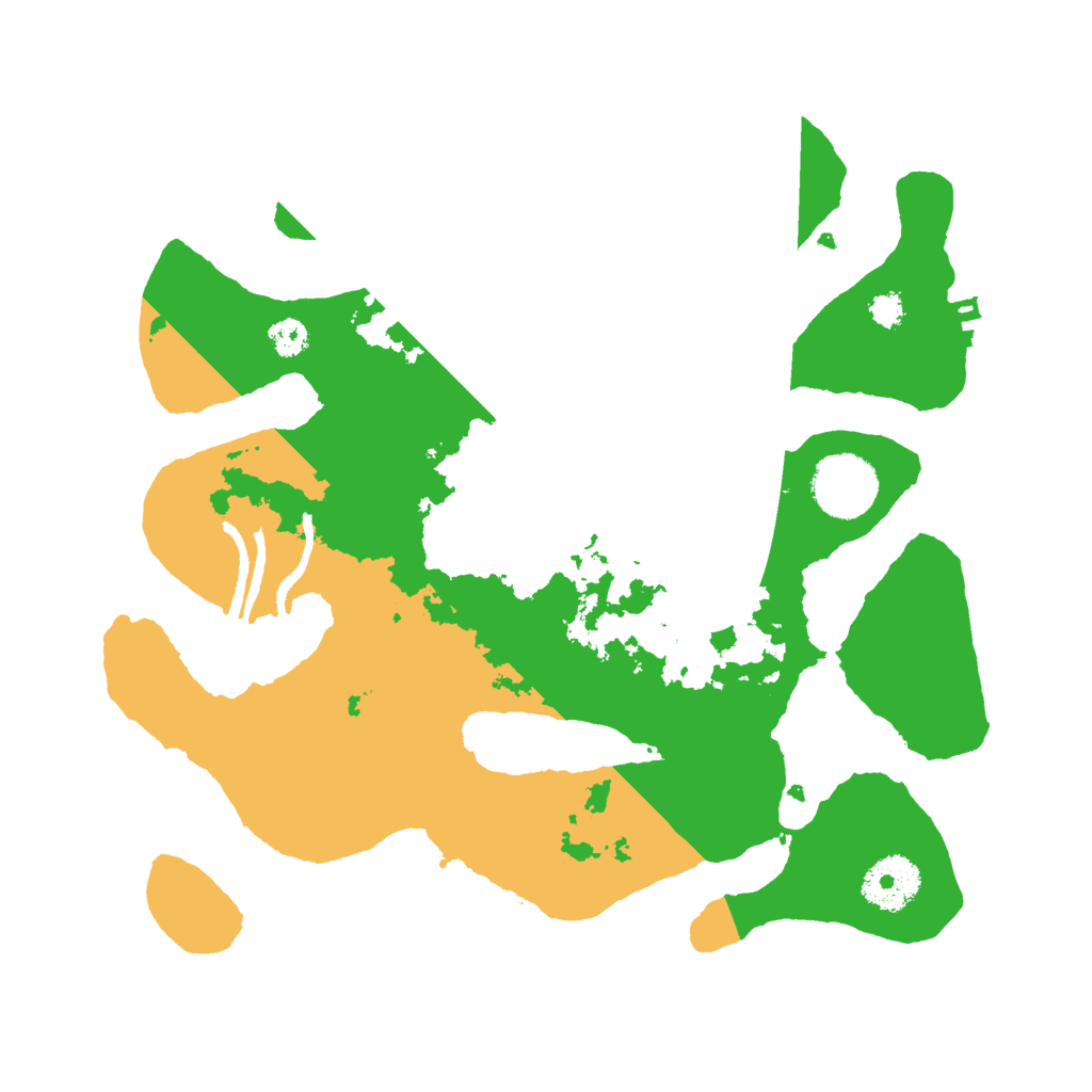 Biome Rust Map: Procedural Map, Size: 3000, Seed: 2433368