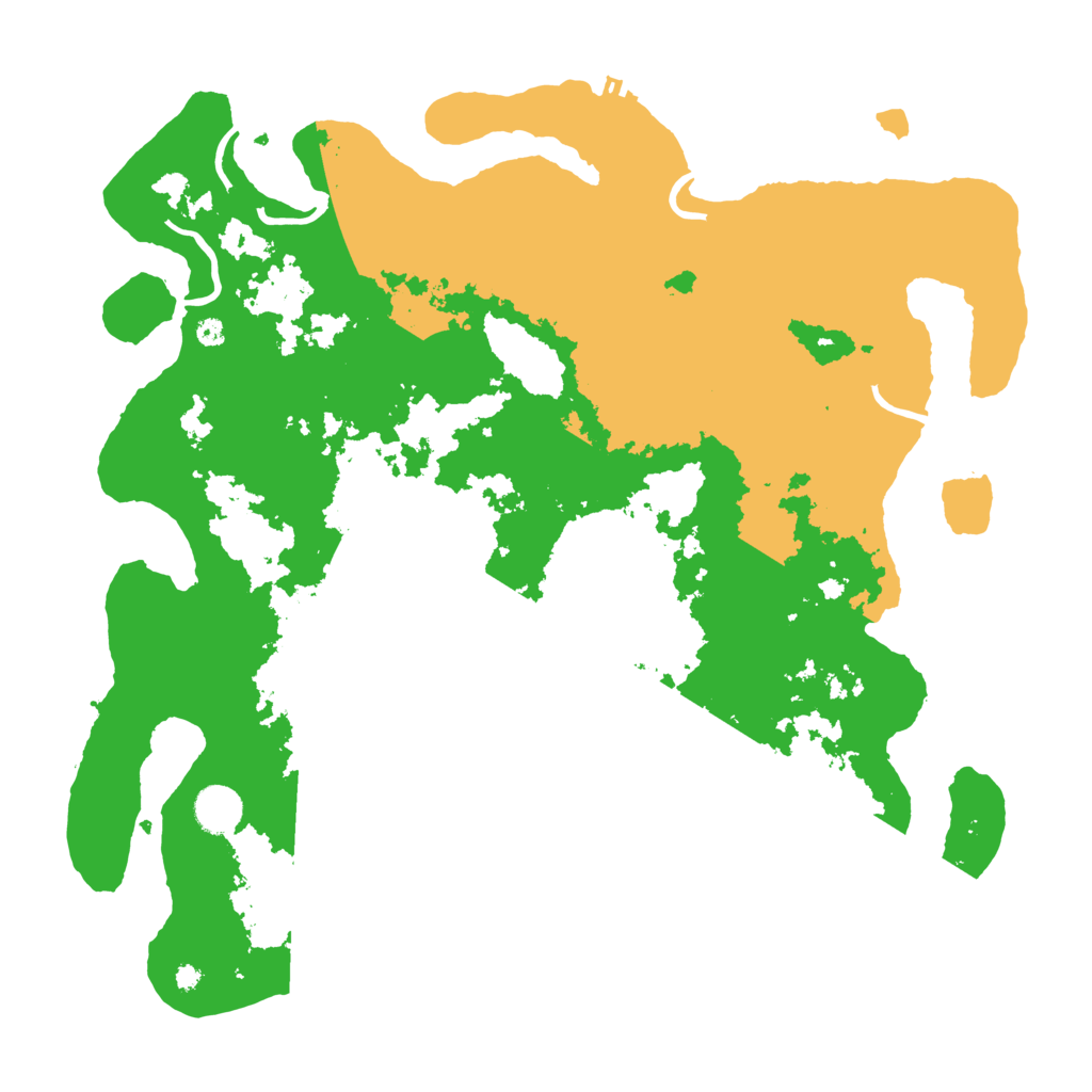 Biome Rust Map: Procedural Map, Size: 4000, Seed: 265174