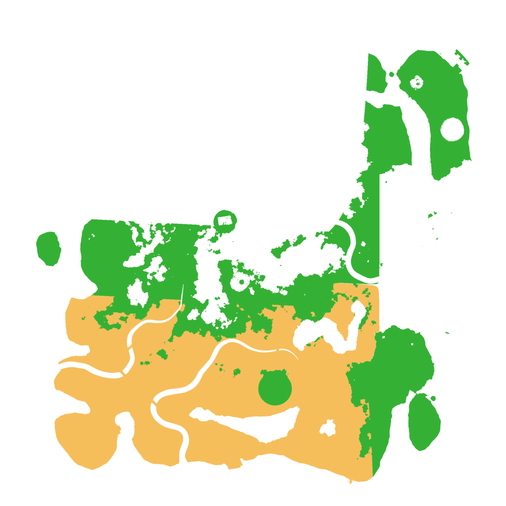 Biome Rust Map: Procedural Map, Size: 4000, Seed: 18