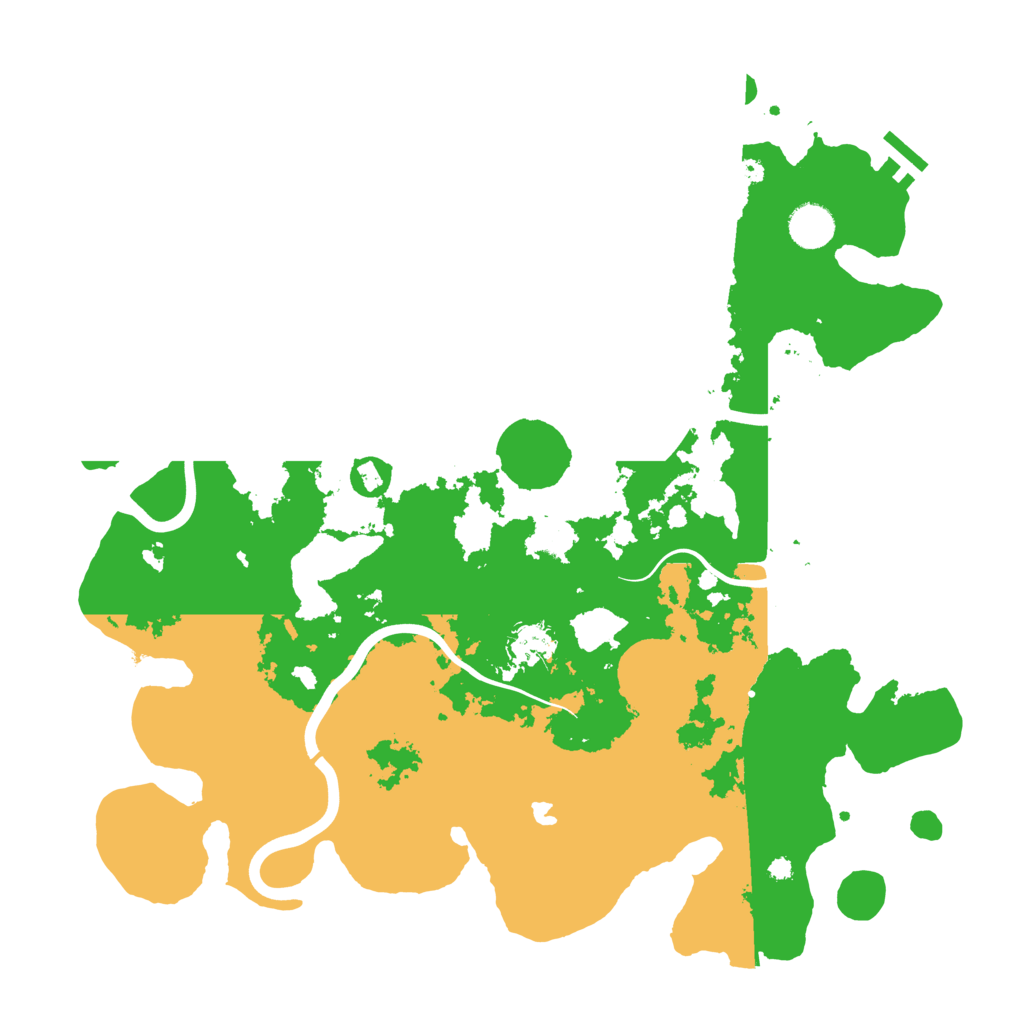 Biome Rust Map: Procedural Map, Size: 4000, Seed: 23322344