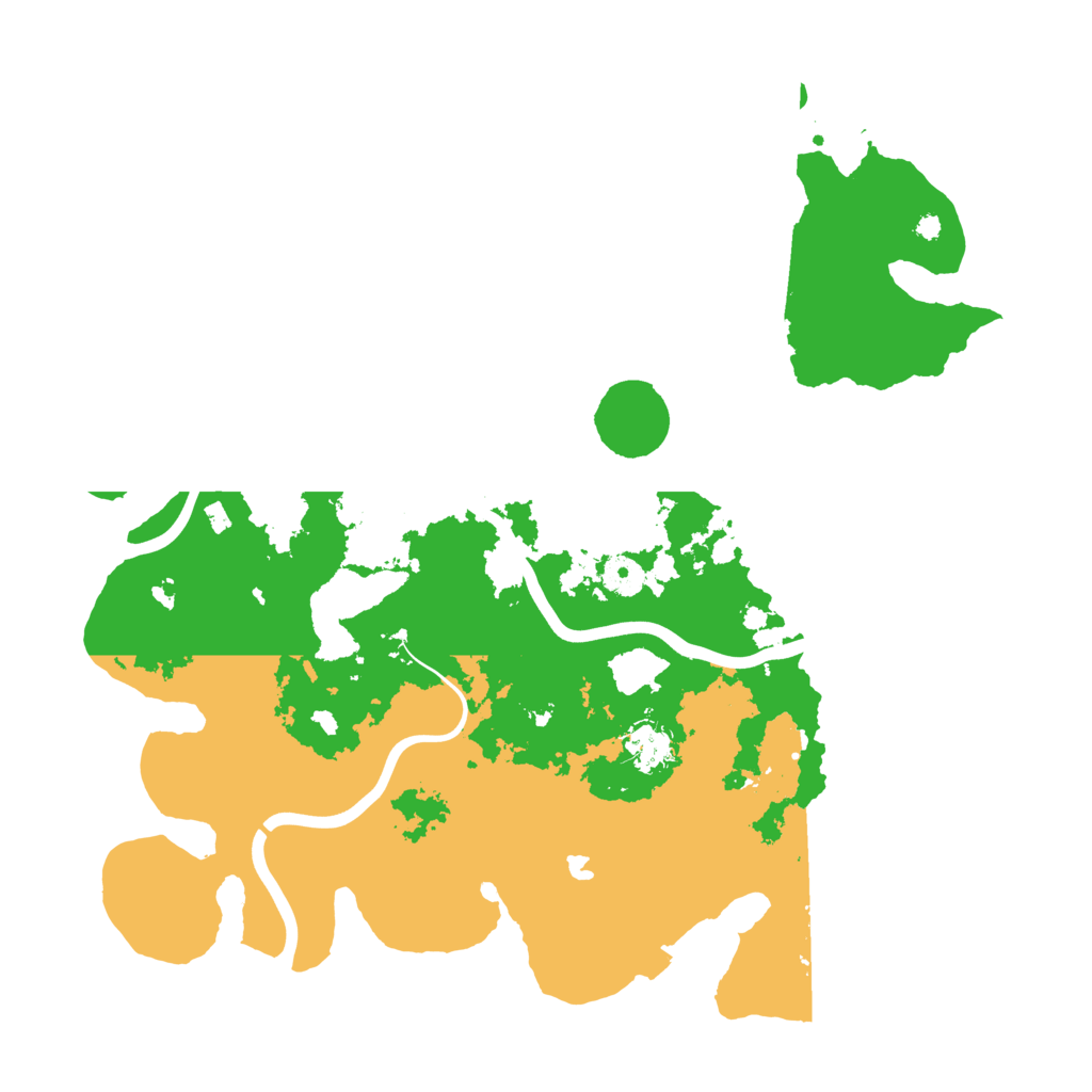 Biome Rust Map: Procedural Map, Size: 4000, Seed: 23322344
