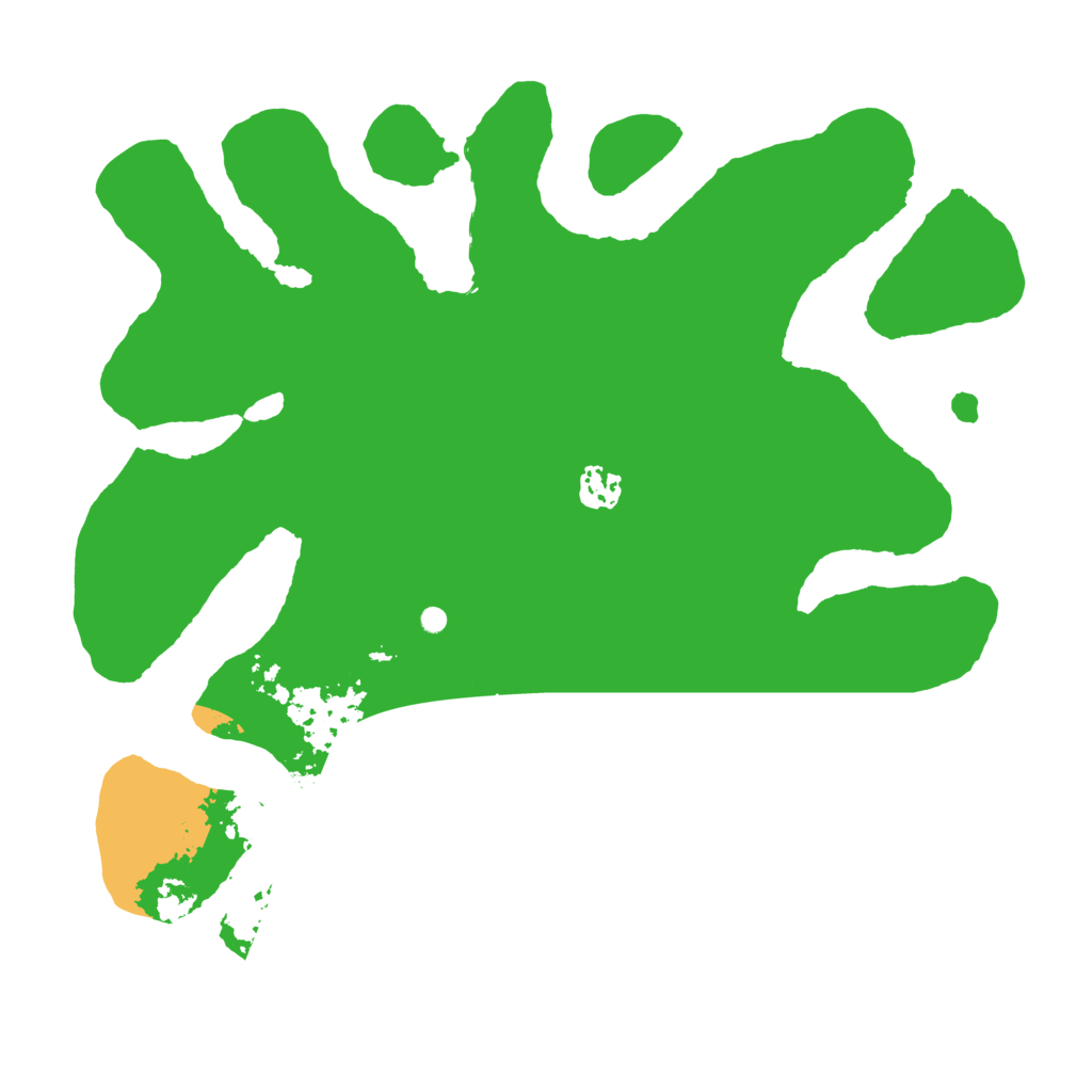 Biome Rust Map: Barren, Size: 3700, Seed: 1969196508