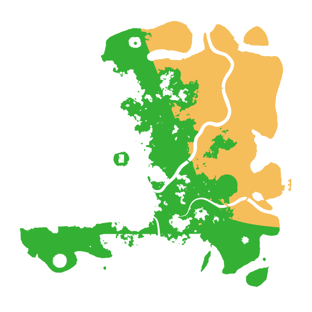 Biome Rust Map: Procedural Map, Size: 3950, Seed: 1591834325