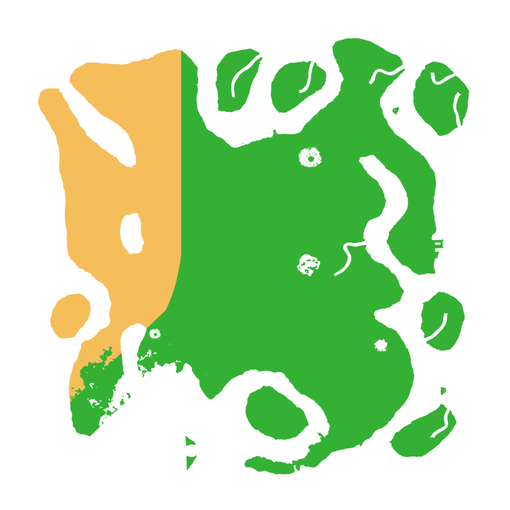 Biome Rust Map: Procedural Map, Size: 3600, Seed: 2061507760