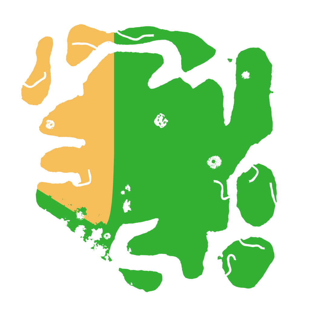 Biome Rust Map: Procedural Map, Size: 3500, Seed: 79493641