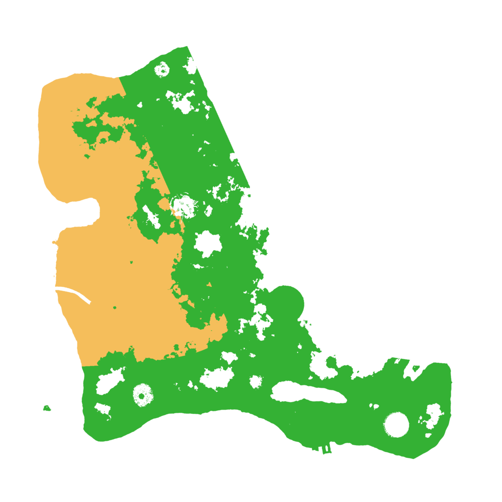 Biome Rust Map: Procedural Map, Size: 3550, Seed: 757231