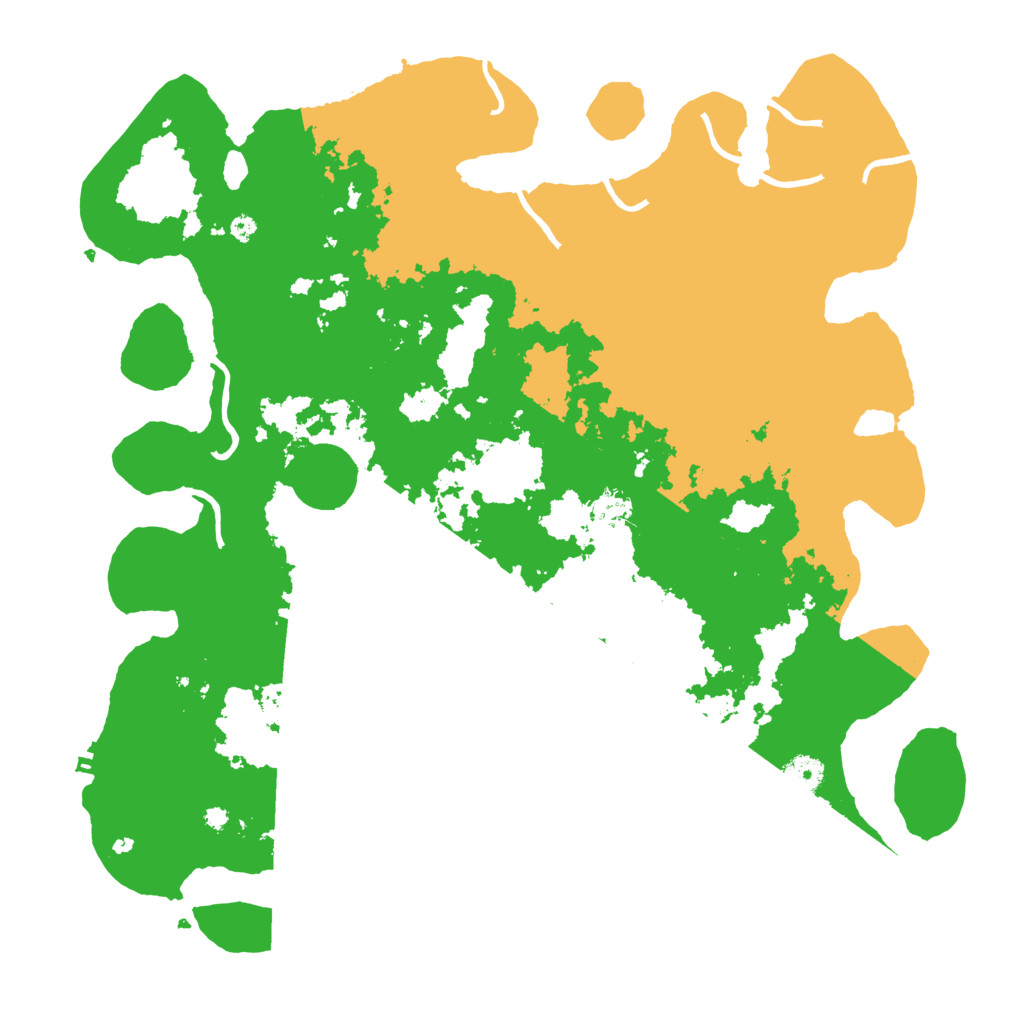 Biome Rust Map: Procedural Map, Size: 4096, Seed: 64562