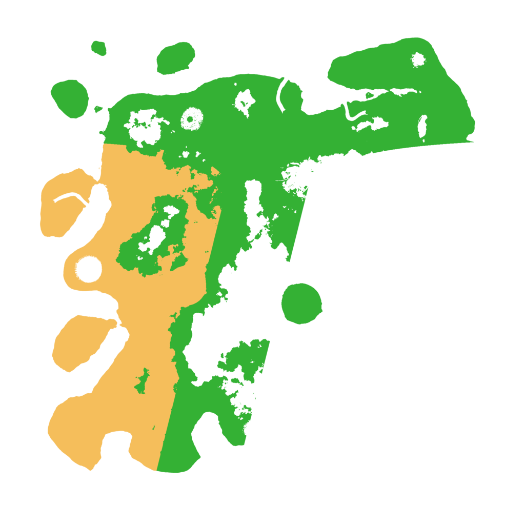 Biome Rust Map: Procedural Map, Size: 3500, Seed: 164844577