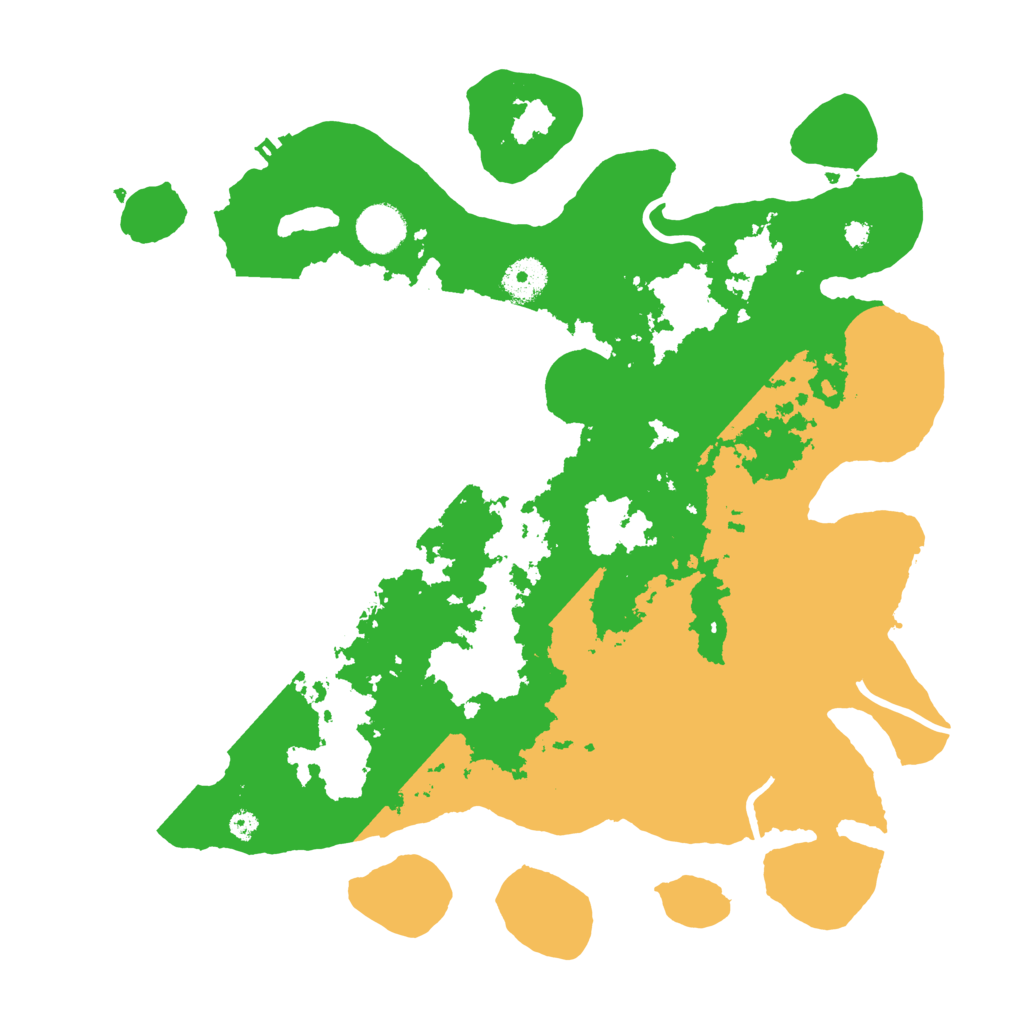 Biome Rust Map: Procedural Map, Size: 3700, Seed: 356980158