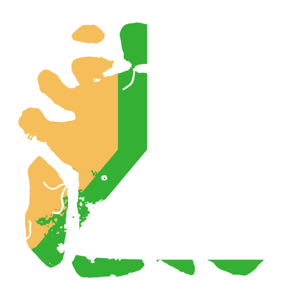 Biome Rust Map: Procedural Map, Size: 3800, Seed: 246158752