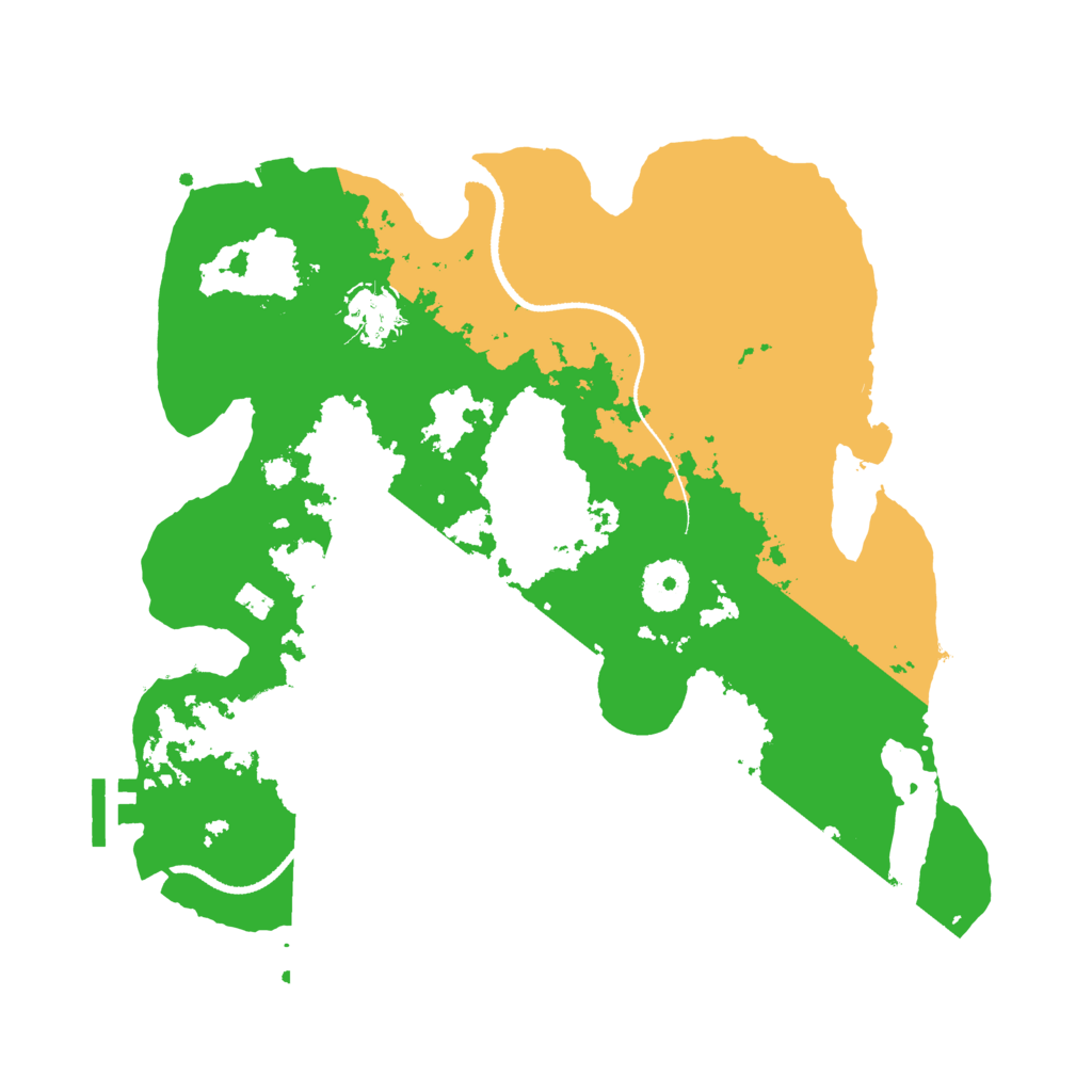 Biome Rust Map: Procedural Map, Size: 3250, Seed: 73
