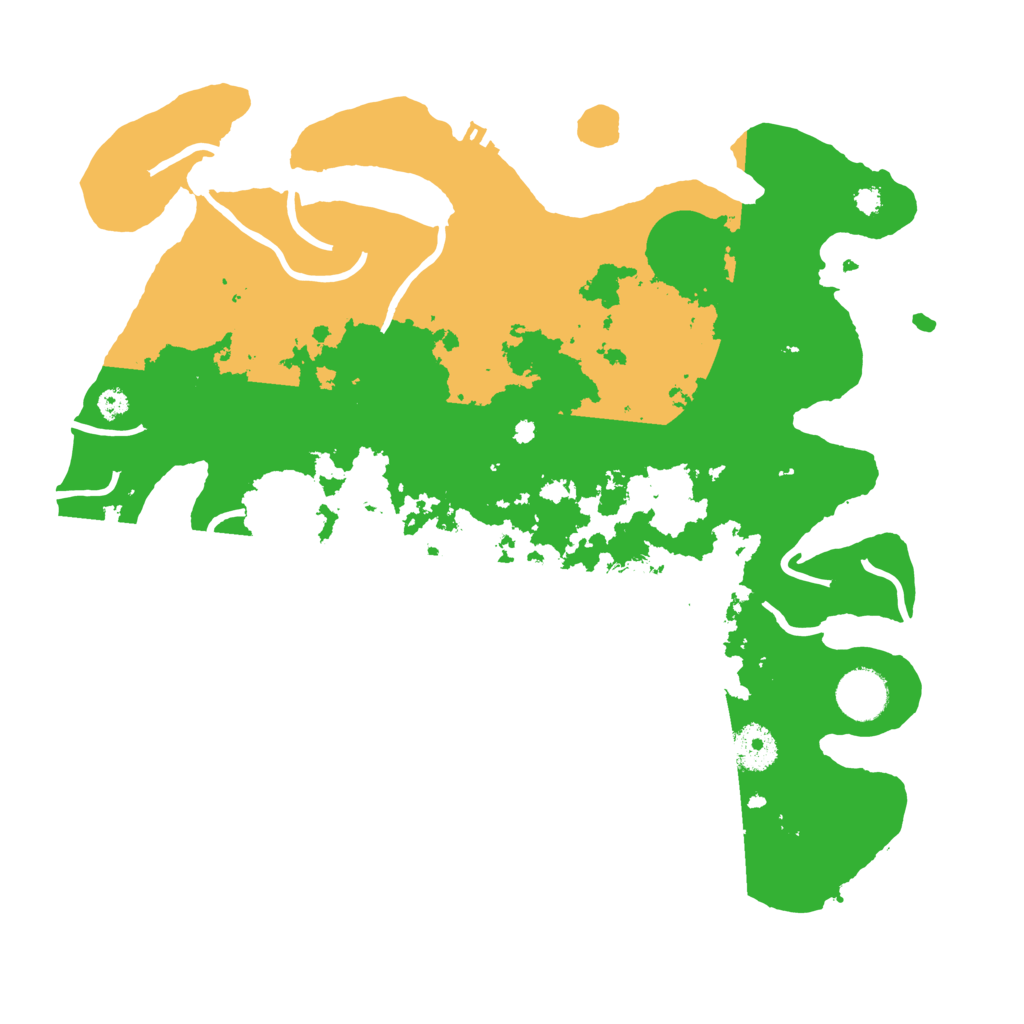 Biome Rust Map: Procedural Map, Size: 3500, Seed: 673378067