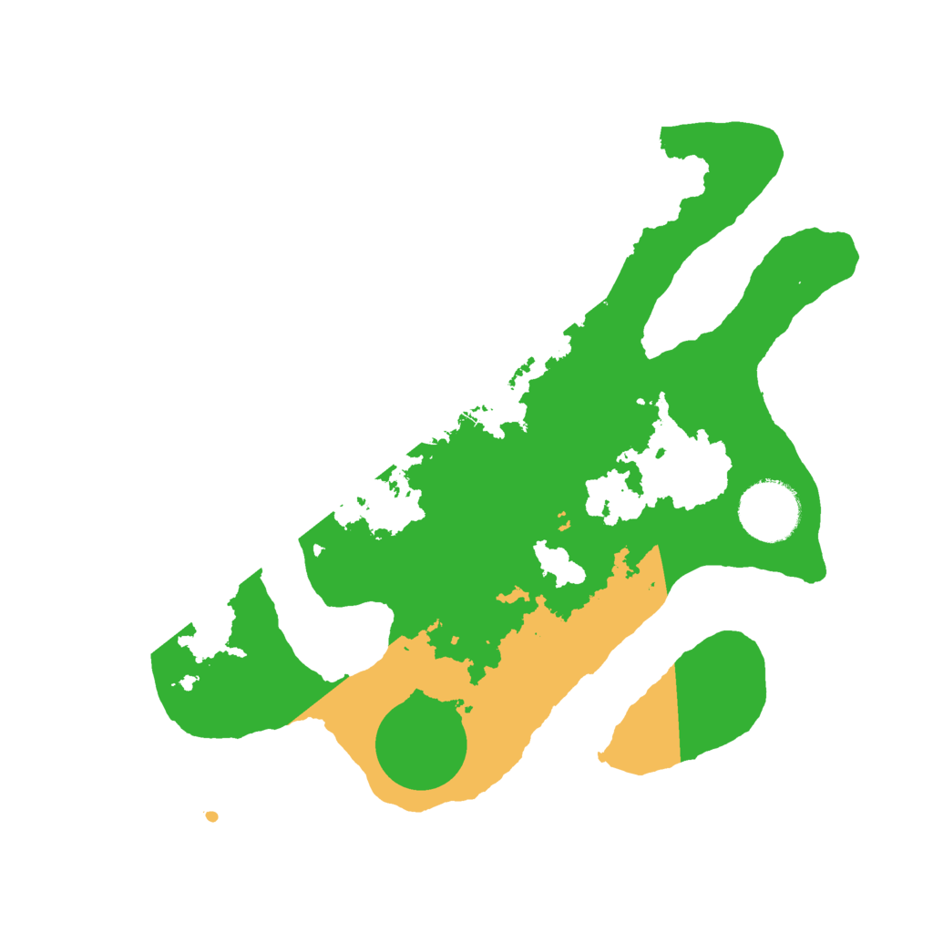 Biome Rust Map: Barren, Size: 2700, Seed: 651