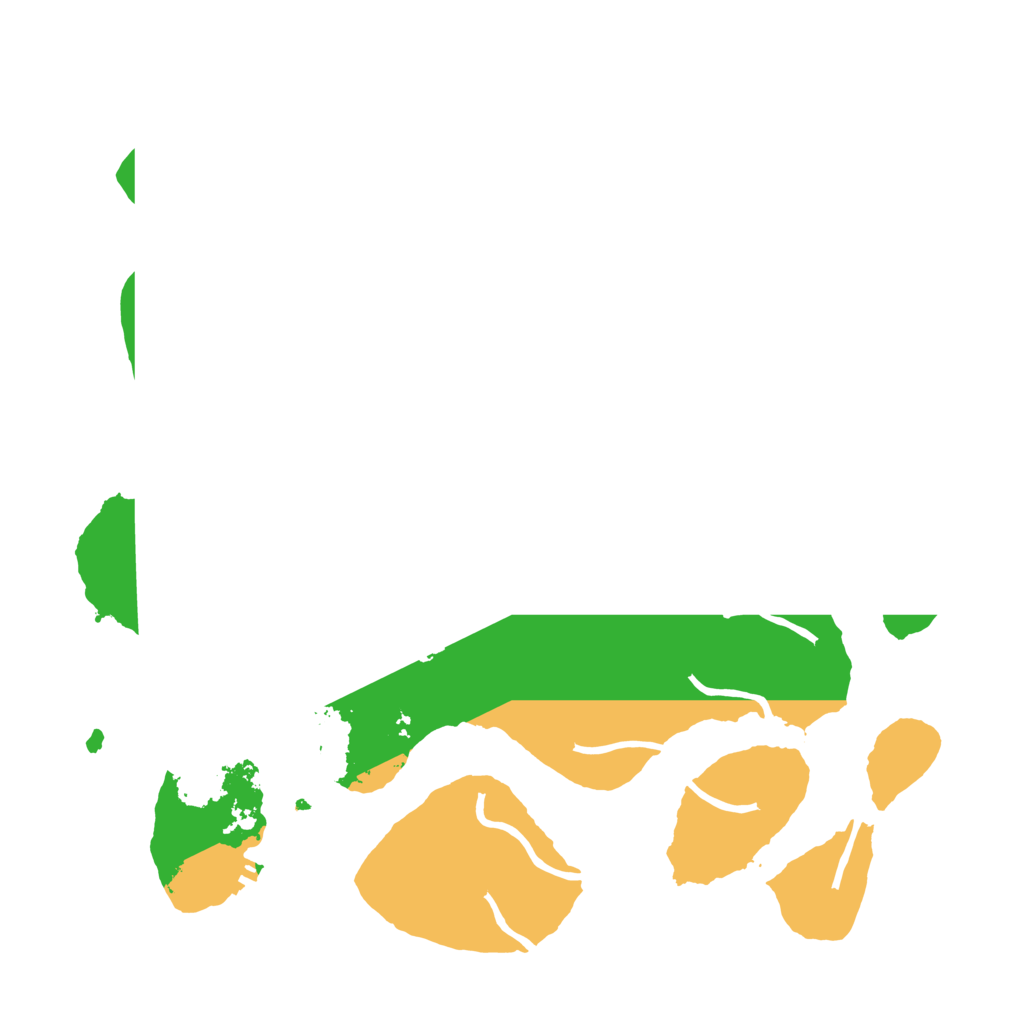 Biome Rust Map: Procedural Map, Size: 3500, Seed: 312022