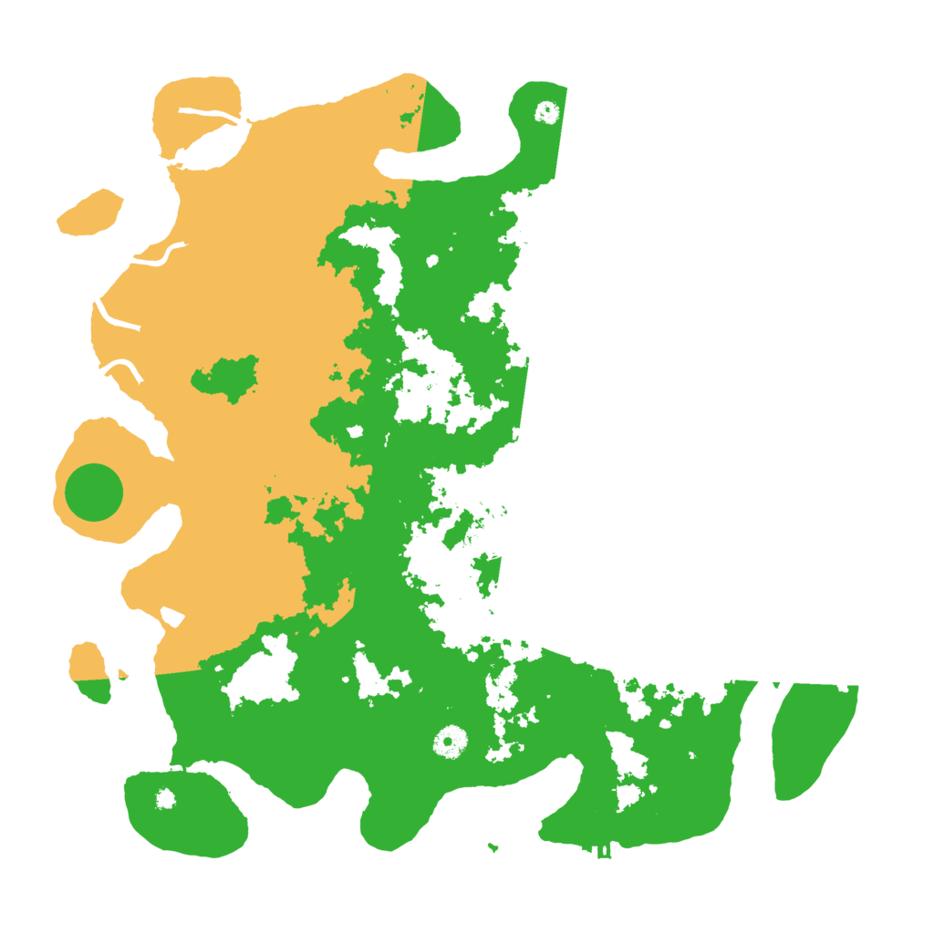 Biome Rust Map: Procedural Map, Size: 4250, Seed: 90009