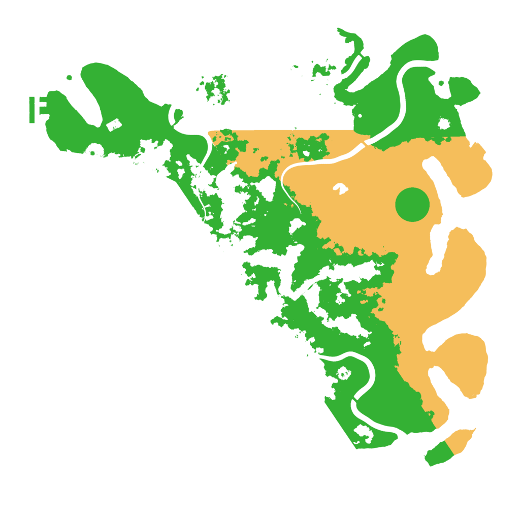 Biome Rust Map: Procedural Map, Size: 4000, Seed: 280824153