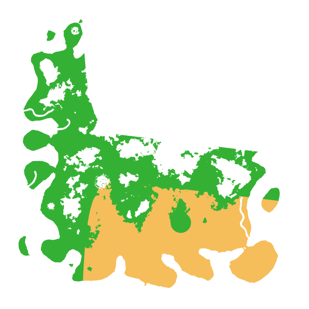 Biome Rust Map: Procedural Map, Size: 4000, Seed: 724864