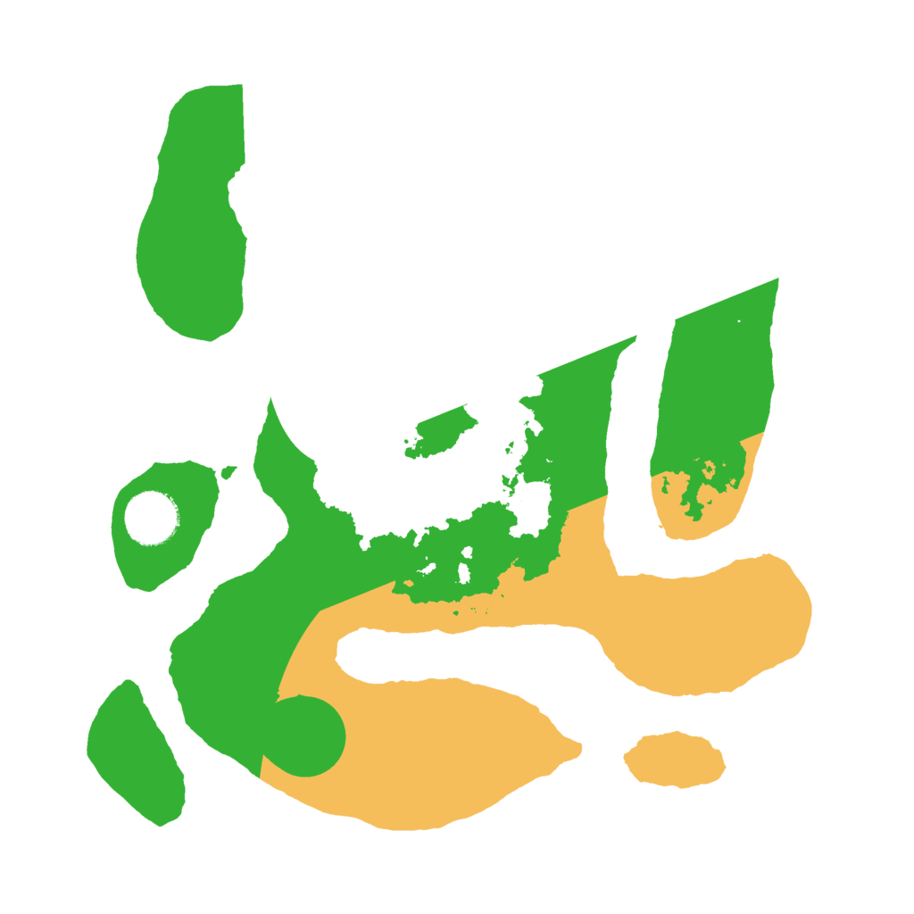 Biome Rust Map: Barren, Size: 3000, Seed: 5