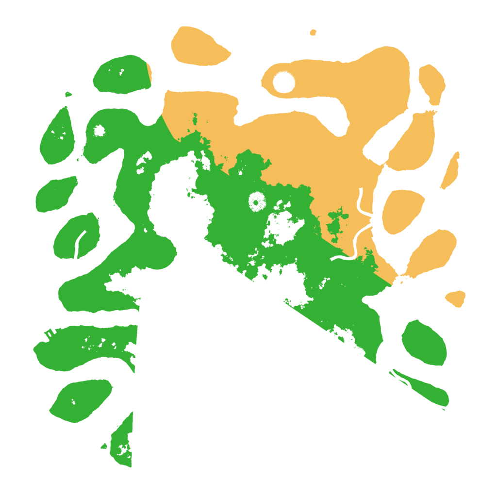 Biome Rust Map: Procedural Map, Size: 4000, Seed: 929772