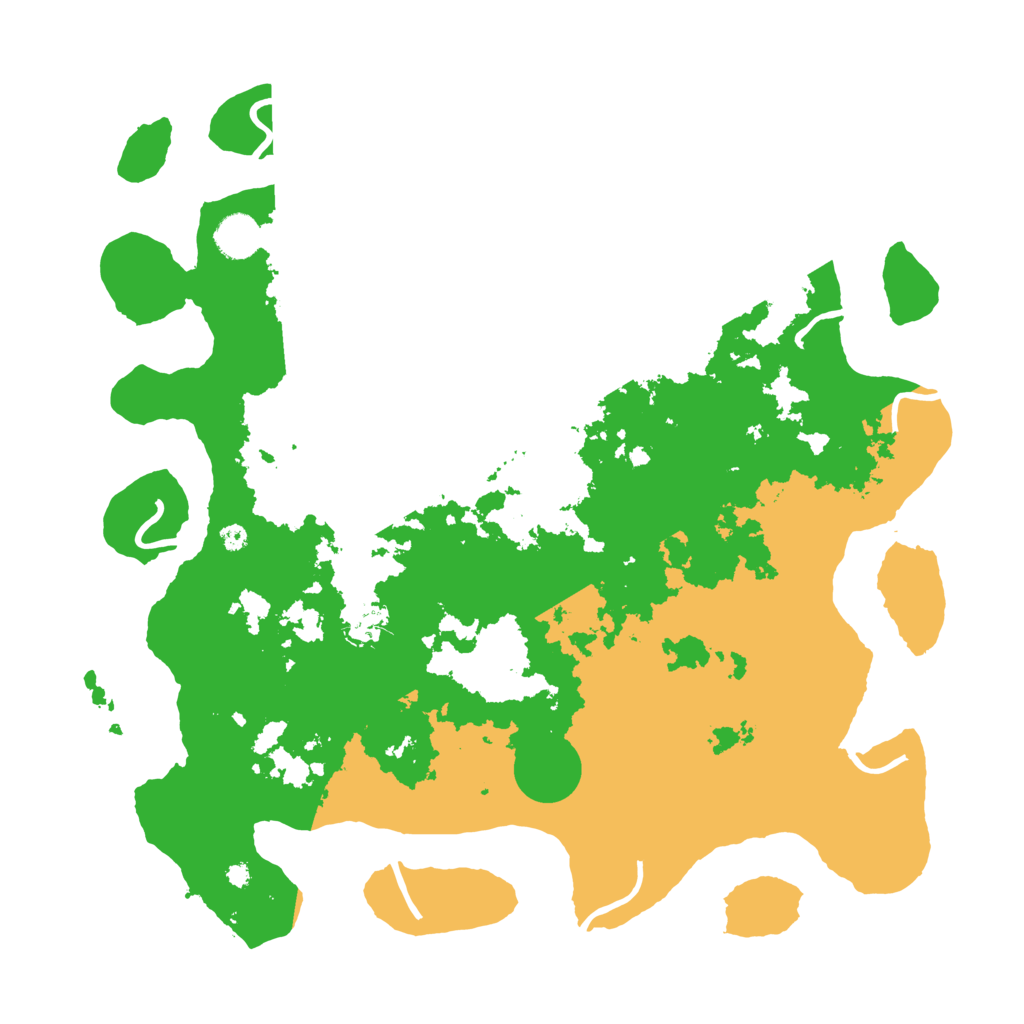 Biome Rust Map: Procedural Map, Size: 4000, Seed: 610802