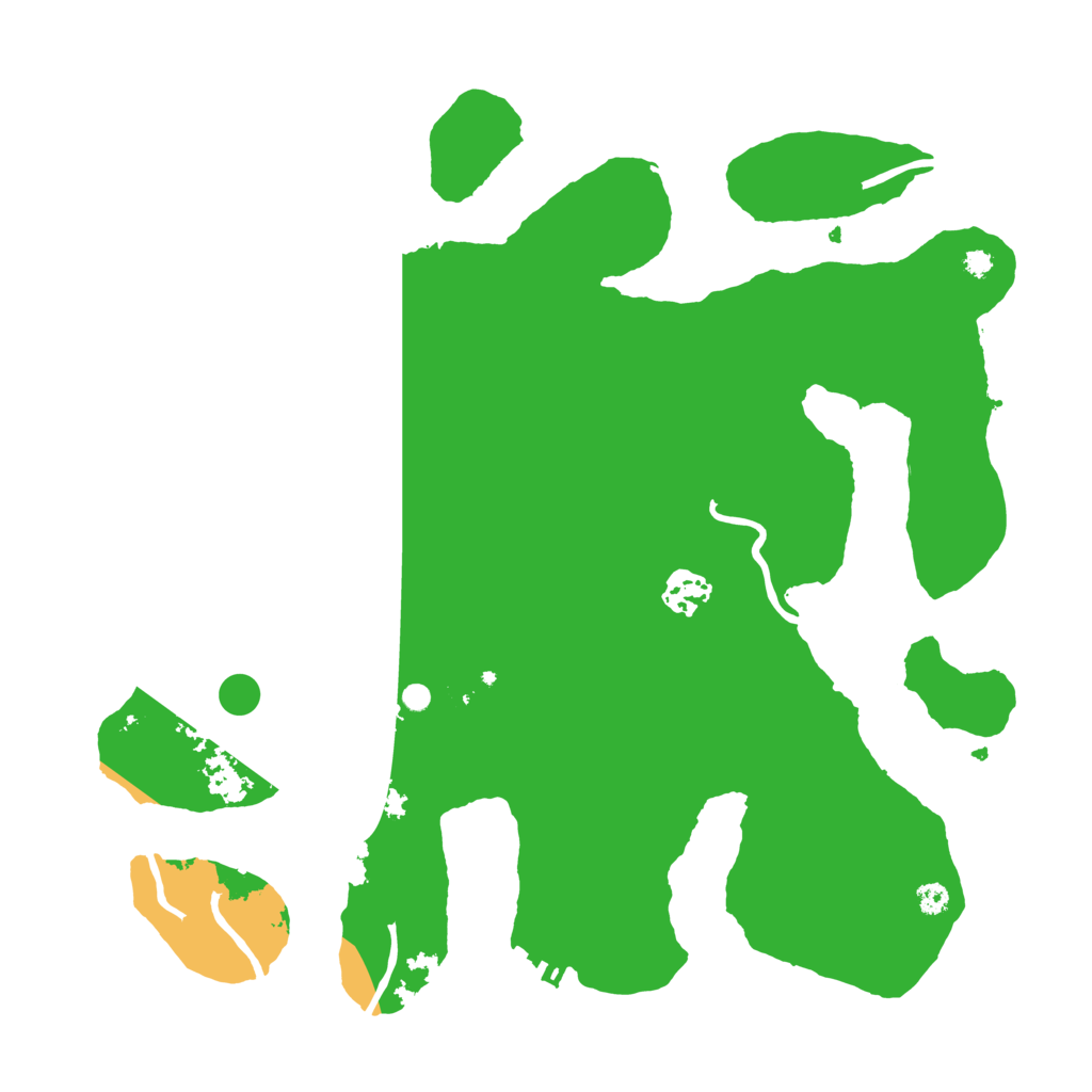 Biome Rust Map: Procedural Map, Size: 3500, Seed: 924905908