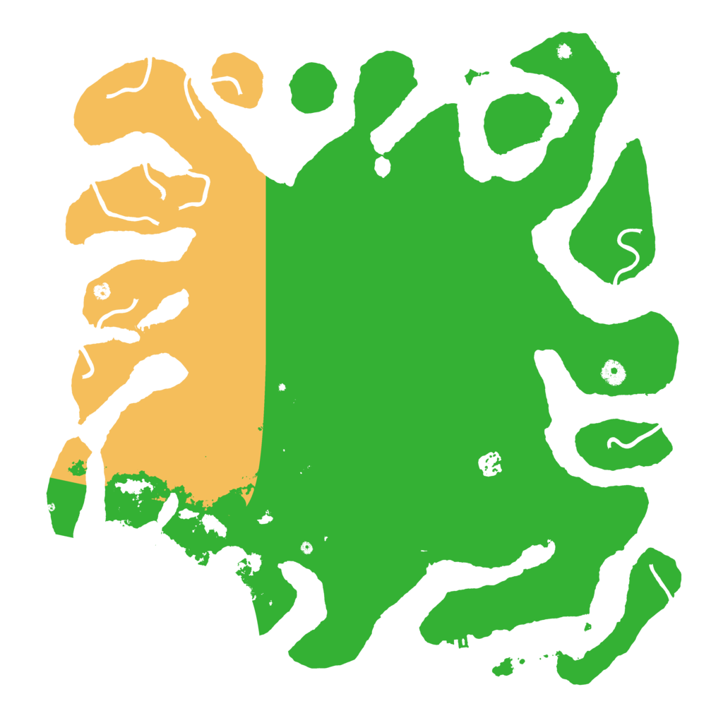 Biome Rust Map: Procedural Map, Size: 4500, Seed: 685506502