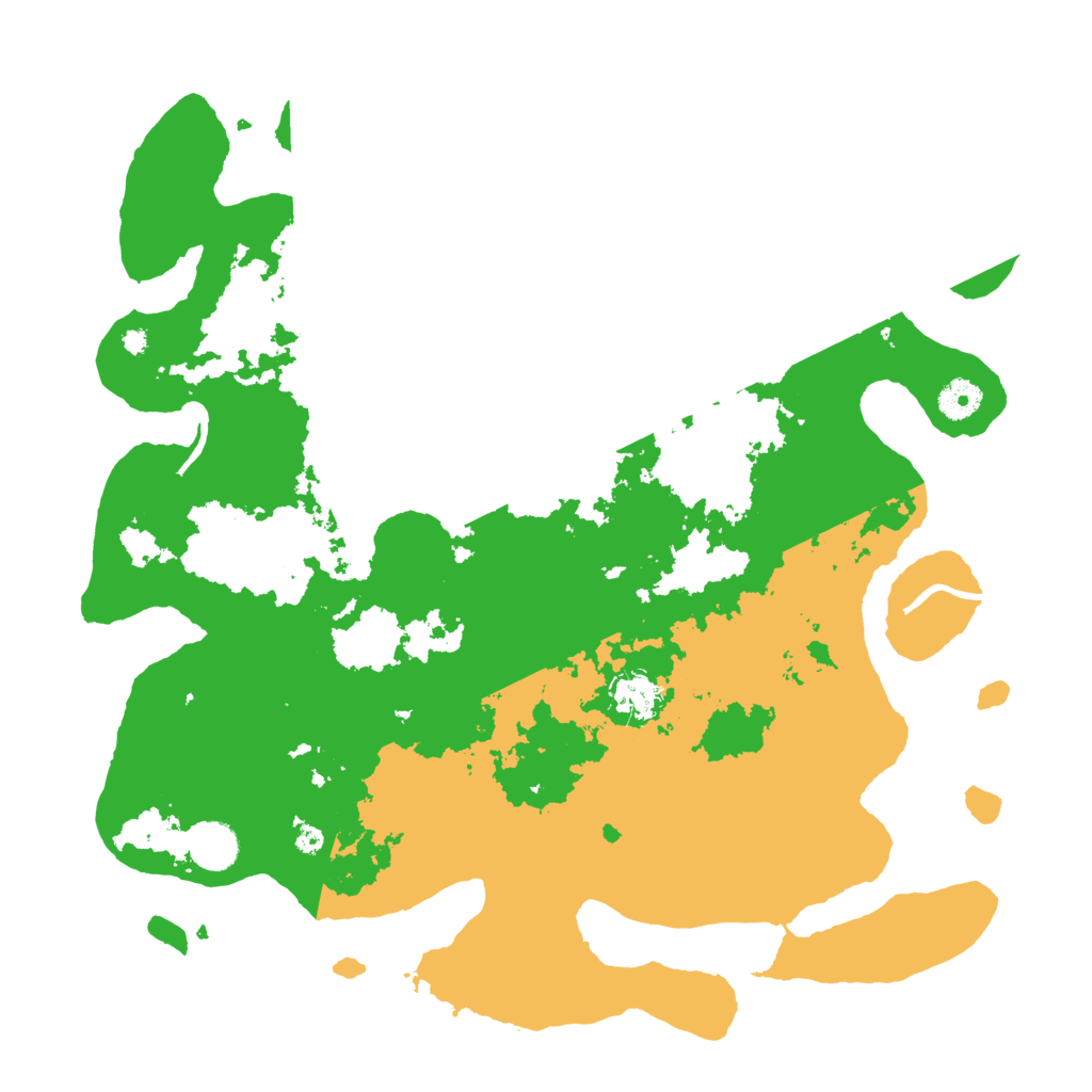 Biome Rust Map: Procedural Map, Size: 4000, Seed: 234615