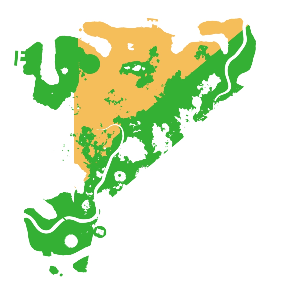 Biome Rust Map: Procedural Map, Size: 4000, Seed: 593744