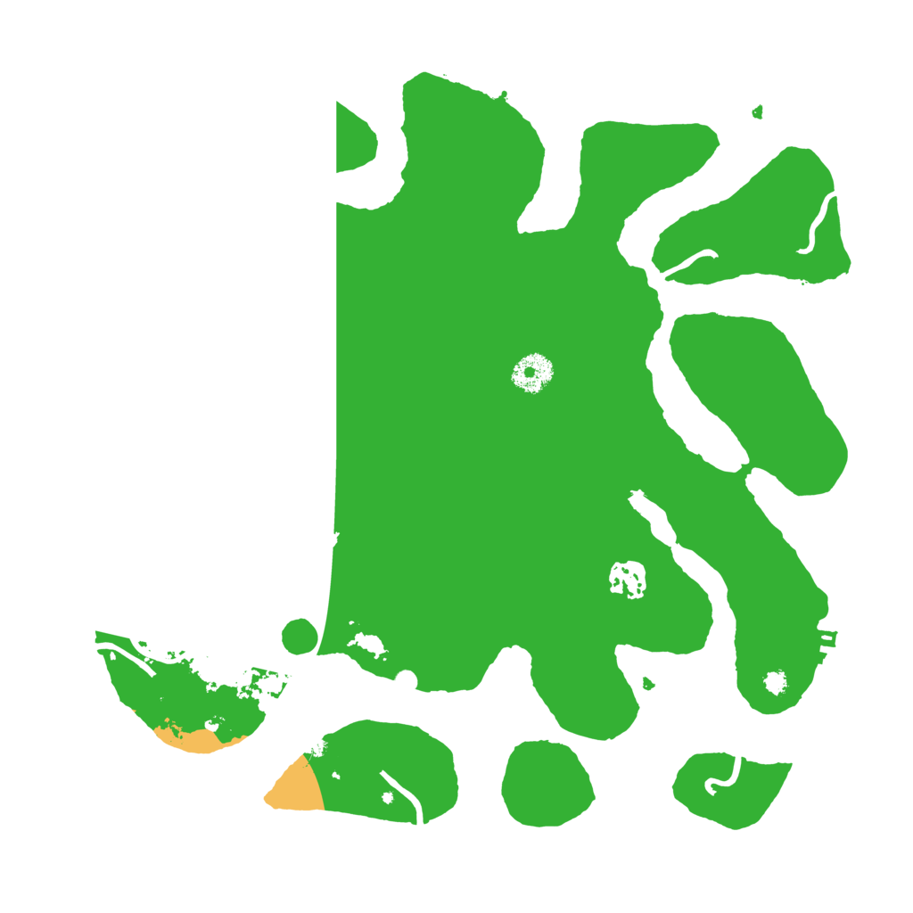 Biome Rust Map: Procedural Map, Size: 3500, Seed: 4526586