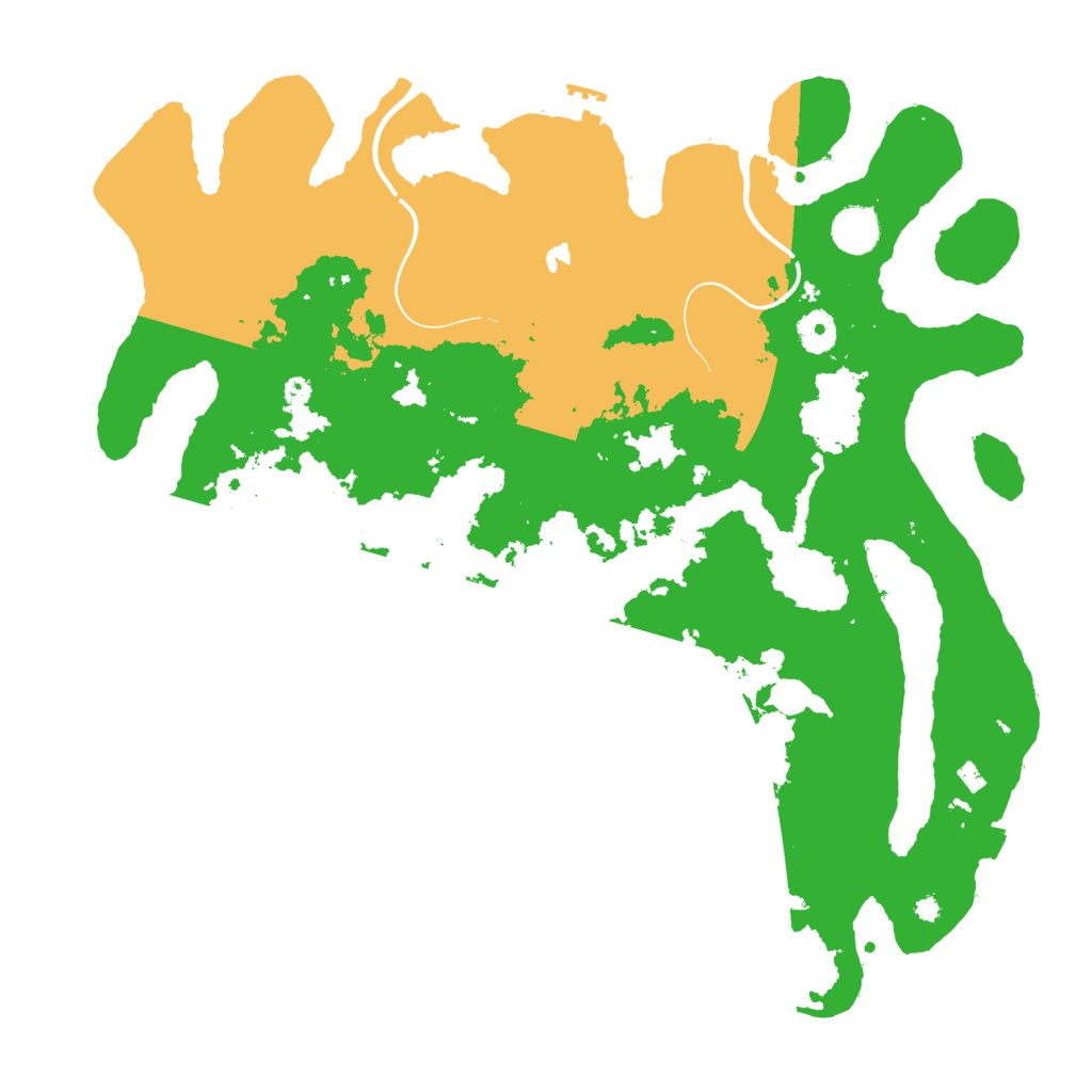 Biome Rust Map: Procedural Map, Size: 4000, Seed: 102275294